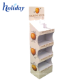 Corrugated Strong Duty Coffee Shelf Cardboard Display Stand for Coffee